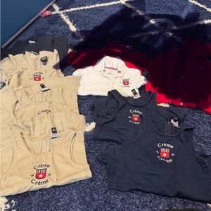 Creme de la Creme uniform bundle size 4T